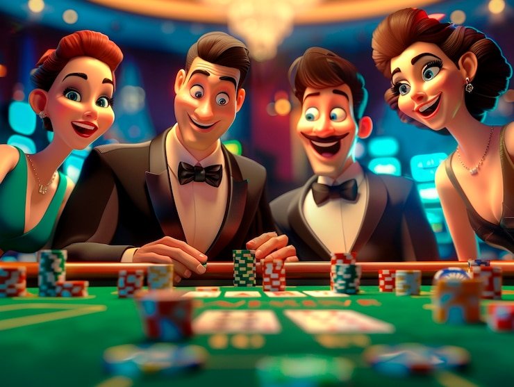 Tangan pemain sedang menggunakan perangkat mobile untuk bermain game slot kasino virtual di rumah